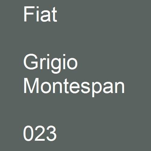 Fiat, Grigio Montespan, 023.